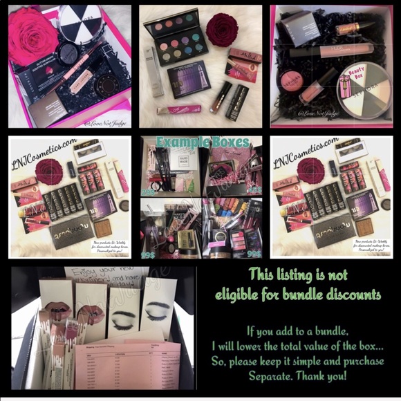 CUSTOM Makeup MYSTERY box HIGH END 75$+ value! - Picture 8 of 8